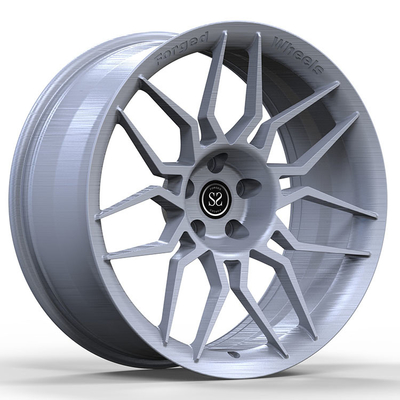 A liga de alumínio de Matt Silver Audi Forged Wheels 6061-T6 orlara 20inch para Audi Rs 6